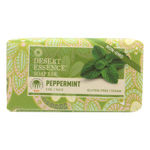 Desert Essence - Bar Soap - Peppermint - 5 Oz Desert Essence - Bar Soap - Peppermint - 5 Oz