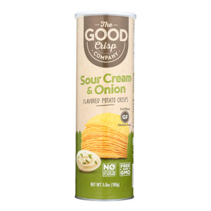 The Good Crisp - Sour Cream And Onion - Case Of 8 - 5.6 Oz. The Good Crisp - Sour Cream And Onion - Case Of 8 - 5.6 Oz.