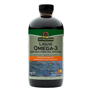 Nature's Answer - Liquid Omega-3 Fish Oil - 16 Fl Oz Nature's Answer - Liquid Omega-3 Fish Oil - 16 Fl Oz