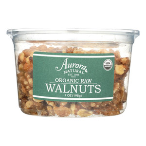 Aurora Natural Products - Organic Raw Walnuts - Case Of 12 - 7 Oz. Aurora Natural Products - Organic Raw Walnuts - Case Of 12 - 7 Oz.
