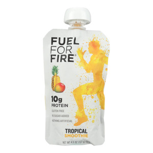 Fuel For Fire Fruit + Protein Fuel Pack - Case Of 12 - 4.5 Oz Fuel For Fire Fruit + Protein Fuel Pack - Case Of 12 - 4.5 Oz