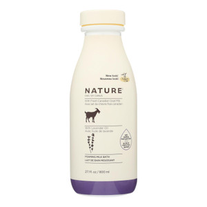 Nature By Canus - Goats Milk Bath Foam Lvndr - 27.1 Fz Nature By Canus - Goats Milk Bath Foam Lvndr - 27.1 Fz