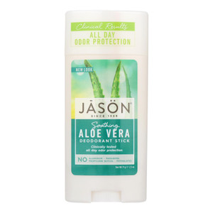Jason Deodorant Stick Pure Natural Aloe Vera - 2.5 Oz Jason Deodorant Stick Pure Natural Aloe Vera - 2.5 Oz