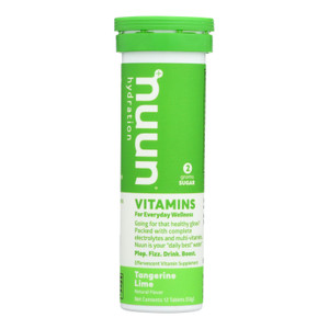 Nuun Vitamins Drink Tab - Tangerine - Lime - Case Of 8 - 12 Tab Nuun Vitamins Drink Tab - Tangerine - Lime - Case Of 8 - 12 Tab