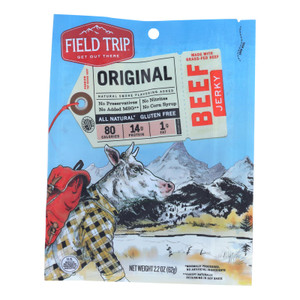 Field Trip Beef Jerky - Gluten Free - Case Of 9 - 2.2 Oz. - GEL1765437 Field Trip Beef Jerky - Gluten Free - Case Of 9 - 2.2 Oz. - GEL1765437