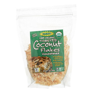 Let's Do Organics Toasted Coconut Flakes - Organic - Case Of 12 - 7 Oz. Let's Do Organics Toasted Coconut Flakes - Organic - Case Of 12 - 7 Oz.