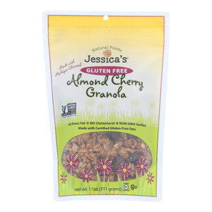Jessica's Gluten-free Almond Cherry Granola - Case Of 12 - 11 Oz Jessica's Gluten-free Almond Cherry Granola - Case Of 12 - 11 Oz