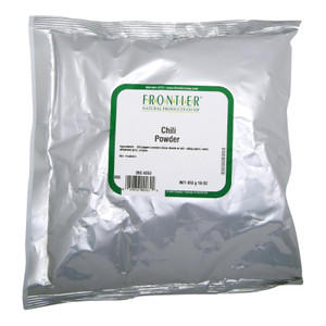 Frontier Herb Chili Powder Seasoning Blend Salt Free - Single Bulk Item - 1lb Frontier Herb Chili Powder Seasoning Blend Salt Free - Single Bulk Item - 1lb