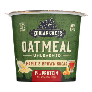Kodiak Cakes Oatmeal - Case Of 12 - 2.12 Oz Kodiak Cakes Oatmeal - Case Of 12 - 2.12 Oz