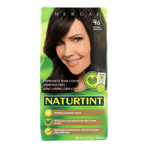 Naturtint Hair Color - Permanent - 4g - Golden Chestnut - 5.28 Oz Naturtint Hair Color - Permanent - 4g - Golden Chestnut - 5.28 Oz