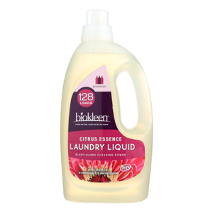 Biokleen Laundry Liquid Detergent - Citrus Essence - 64 Fl Oz Biokleen Laundry Liquid Detergent - Citrus Essence - 64 Fl Oz