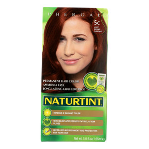 Naturtint Hair Color - Permanent - 5c - Light Copper Chestnut - 5.28 Oz Naturtint Hair Color - Permanent - 5c - Light Copper Chestnut - 5.28 Oz