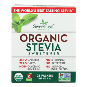 Sweet Leaf Sweetener - Organic - Stevia - 35 Count Sweet Leaf Sweetener - Organic - Stevia - 35 Count