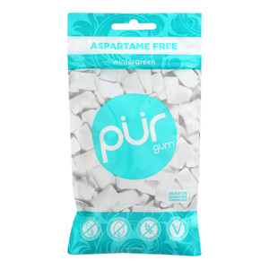 Pur Wintergreen Gum - Case Of 12 - 2.72 Oz Pur Wintergreen Gum - Case Of 12 - 2.72 Oz