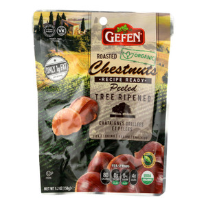 Gefen Whole Chestnuts - Low Fat - Case Of 12 - 5.2 Oz. Gefen Whole Chestnuts - Low Fat - Case Of 12 - 5.2 Oz.