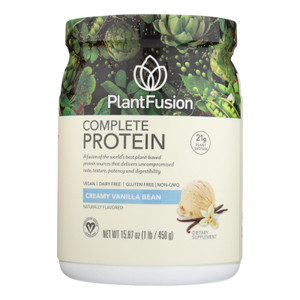 Plantfusion - Complete Protein - Vanilla Bean - 1 Lb Plantfusion - Complete Protein - Vanilla Bean - 1 Lb