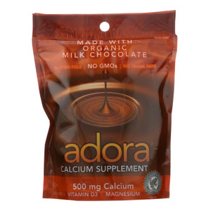 Adora - Chocolate Disk Mlkchc Calc - 1 Each-30 Ct Adora - Chocolate Disk Mlkchc Calc - 1 Each-30 Ct