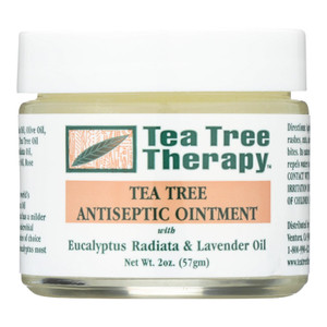 Tea Tree Therapy Antiseptic Ointment Eucalyptus Australiana And Lavender Oil - 2 Oz Tea Tree Therapy Antiseptic Ointment Eucalyptus Australiana And Lavender Oil - 2 Oz