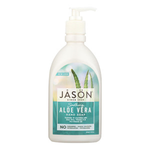 Jason Pure Natural Hand Soap Soothing Aloe Vera - 16 Fl Oz Jason Pure Natural Hand Soap Soothing Aloe Vera - 16 Fl Oz