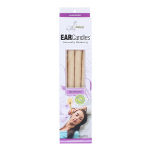 Wally's Ear Candles Lavender Paraffin - 4 Candles Wally's Ear Candles Lavender Paraffin - 4 Candles