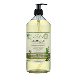 A La Maison - Liquid Hand Soap - Rosemary Mint - 33.8 Fl Oz. A La Maison - Liquid Hand Soap - Rosemary Mint - 33.8 Fl Oz.
