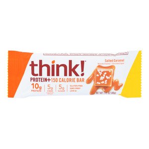Think Products Thinkthin Bar - Lean Protein Fiber - Caramel - 1.41 Oz - 1 Case Think Products Thinkthin Bar - Lean Protein Fiber - Caramel - 1.41 Oz - 1 Case