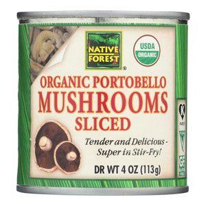 Native Forest Organic Sliced Portobello - Mushrooms - Case Of 12 - 4 Oz. Native Forest Organic Sliced Portobello - Mushrooms - Case Of 12 - 4 Oz.