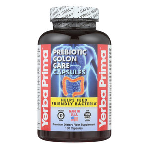 Yerba Prima Colon Care - 625 Mg - 180 Capsules Yerba Prima Colon Care - 625 Mg - 180 Capsules