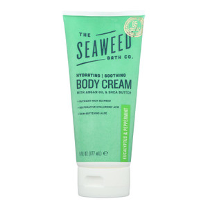 The Seaweed Bath Co Body Cream - Eucalyptus - Peppermint - 6 Oz The Seaweed Bath Co Body Cream - Eucalyptus - Peppermint - 6 Oz