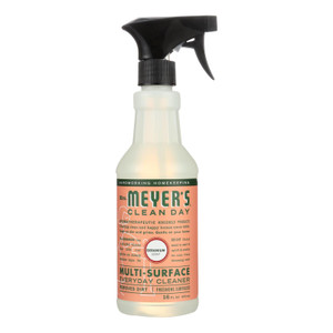 Mrs. Meyer's Clean Day - Multi-surface Everyday Cleaner - Geranium - 16 Fl Oz - Case Of 6 Mrs. Meyer's Clean Day - Multi-surface Everyday Cleaner - Geranium - 16 Fl Oz - Case Of 6