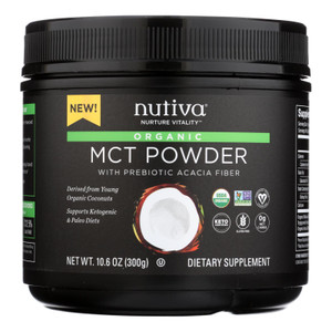 Nutiva - Powder Mct - 1 Each - 10.6 Oz Nutiva - Powder Mct - 1 Each - 10.6 Oz