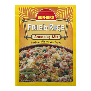 Sunbird Seasoning Mix - Fired Rice - Case Of 24 - 0.75 Oz. Sunbird Seasoning Mix - Fired Rice - Case Of 24 - 0.75 Oz.
