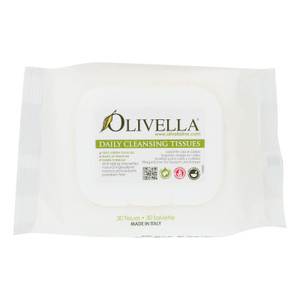 Olivella Daily Facial Cleansing Tissues - 30 Tissues Olivella Daily Facial Cleansing Tissues - 30 Tissues