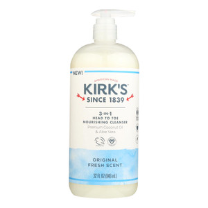 Kirk's Natural - 3-in-1 Cleanser Originl Frsh - 32 Fz Kirk's Natural - 3-in-1 Cleanser Originl Frsh - 32 Fz