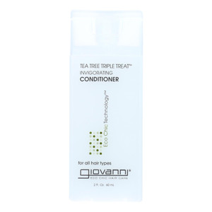 Giovanni Conditioner Tea Tree Triple Treat - 2 Fl Oz - Case Of 12 Giovanni Conditioner Tea Tree Triple Treat - 2 Fl Oz - Case Of 12