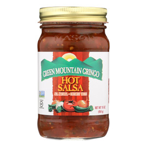 Green Mountain Gringo Salsa - Hot - Case Of 6 - 16 Oz