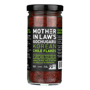 Mother-in-law's Kimchi Chili Pepper Flakes - Case Of 6 - 3.5 Oz. Mother-in-law's Kimchi Chili Pepper Flakes - Case Of 6 - 3.5 Oz.