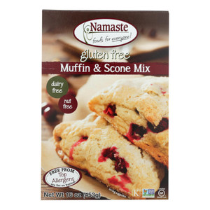 Namaste Foods Gluten Free Muffin - Mix - Case Of 6 - 16 Oz. Namaste Foods Gluten Free Muffin - Mix - Case Of 6 - 16 Oz.