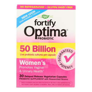 Nature's Way - Primadophilus Optima - Womens - 50 Billion - 30 Vegetarian Capsules Nature's Way - Primadophilus Optima - Womens - 50 Billion - 30 Vegetarian Capsules