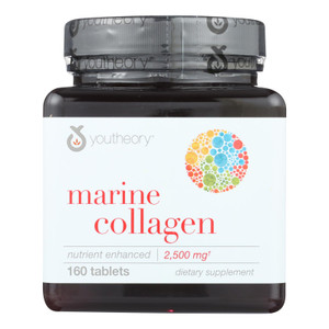 Youtheory Marine Collagen - Type 1 And 3 - Advanced Formula - 160 Tablets Youtheory Marine Collagen - Type 1 And 3 - Advanced Formula - 160 Tablets