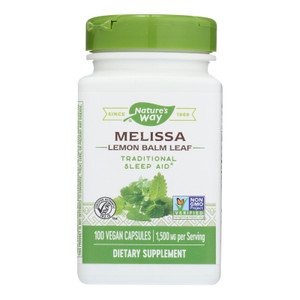 Nature's Way - Melissa Leaves - 100 Capsules Nature's Way - Melissa Leaves - 100 Capsules