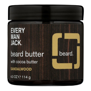 Every Man Jack - Beard Butter Sandalwood - 1 Each - 4 Oz Every Man Jack - Beard Butter Sandalwood - 1 Each - 4 Oz