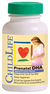 PreNatal DHA 30 SFG PreNatal DHA 30 SFG