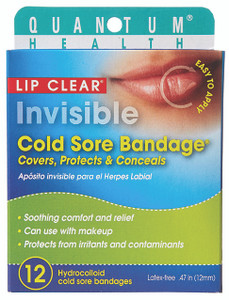 Invisible Cold Sore Bandage 12 CT Invisible Cold Sore Bandage 12 CT