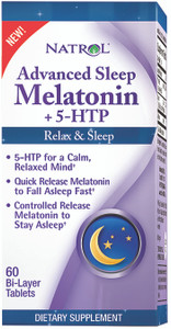 Advanced Sleep Melatonin w/5-HTP 60 TAB Advanced Sleep Melatonin w/5-HTP 60 TAB