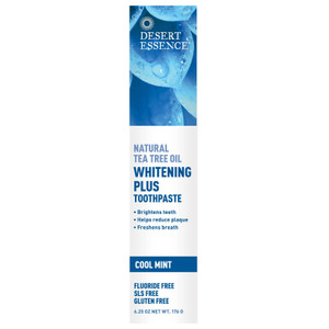 Tea Tree Toothpaste Whitening Plus 6.25 OZ Tea Tree Toothpaste Whitening Plus 6.25 OZ