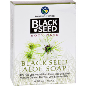 Black Seed Aloe Vera Soap 4.25 OZ Black Seed Aloe Vera Soap 4.25 OZ