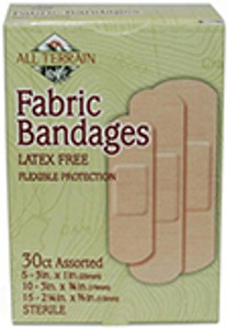 Assorted Fabric Bandages 30 CT Assorted Fabric Bandages 30 CT