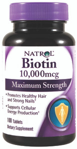 Biotin 10,000 mcg 100 TAB Biotin 10,000 mcg 100 TAB