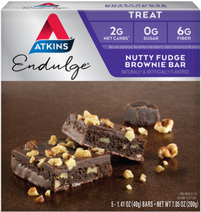Nutty Fudge Brownie Bar 5/BOX Nutty Fudge Brownie Bar 5/BOX